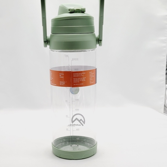 NWT outerbanks huge large water bottle 78 oz color green - Picture 3 of 5